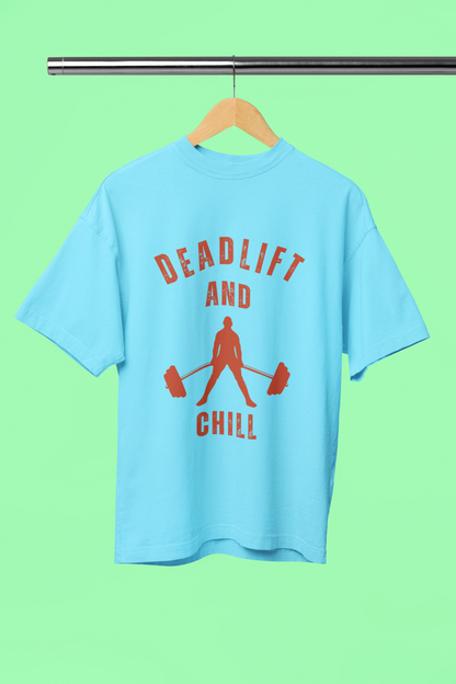 DEADLIFTS classic oversized UNISEX premium pure cotton T-shirt