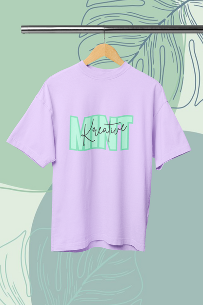 Women's KM Green Standard Oversized T-shirt