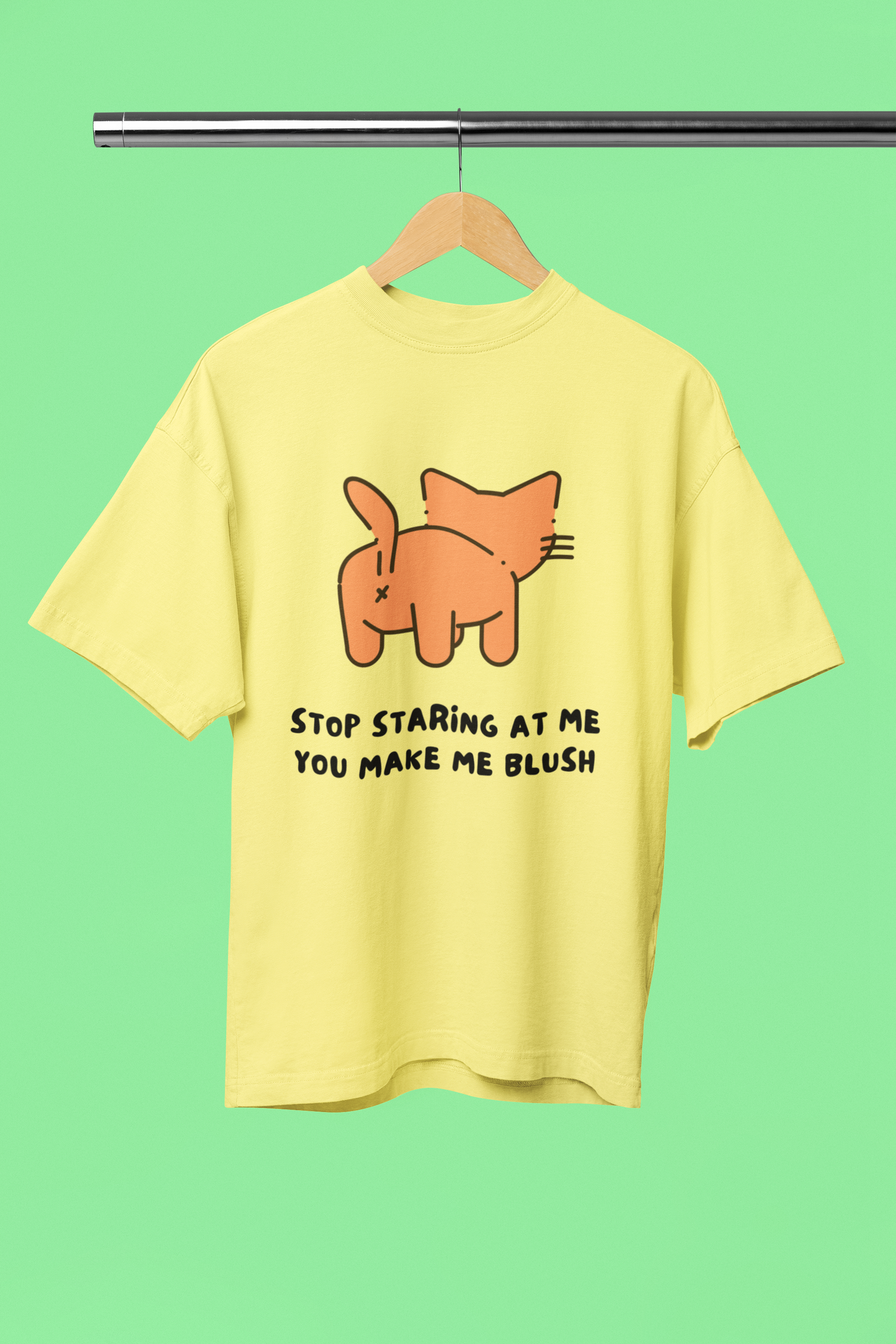 Women's Blush Standard Oversized T-shirt