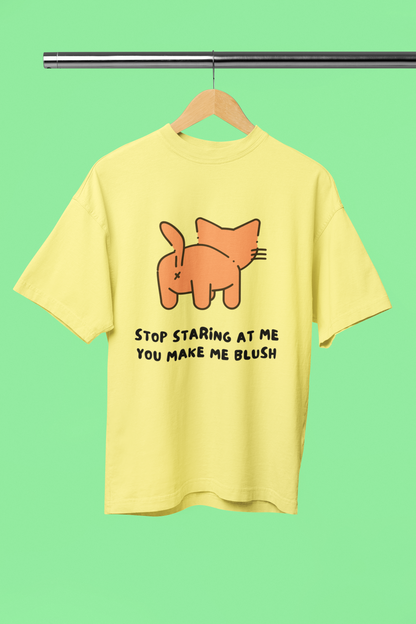 Women's Blush Standard Oversized T-shirt