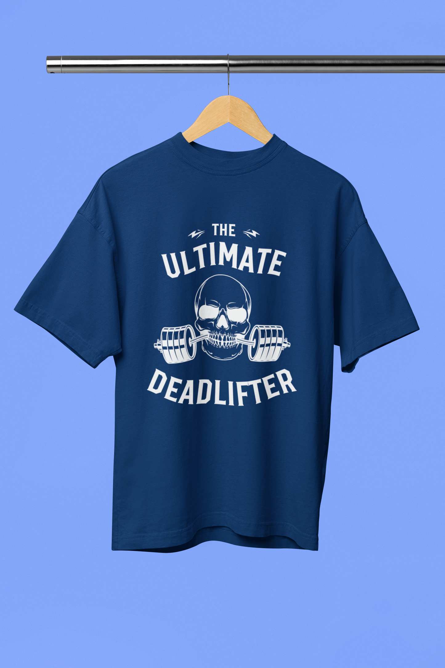 DEADLIFTER classic oversized UNISEX premium pure cotton T-shirt