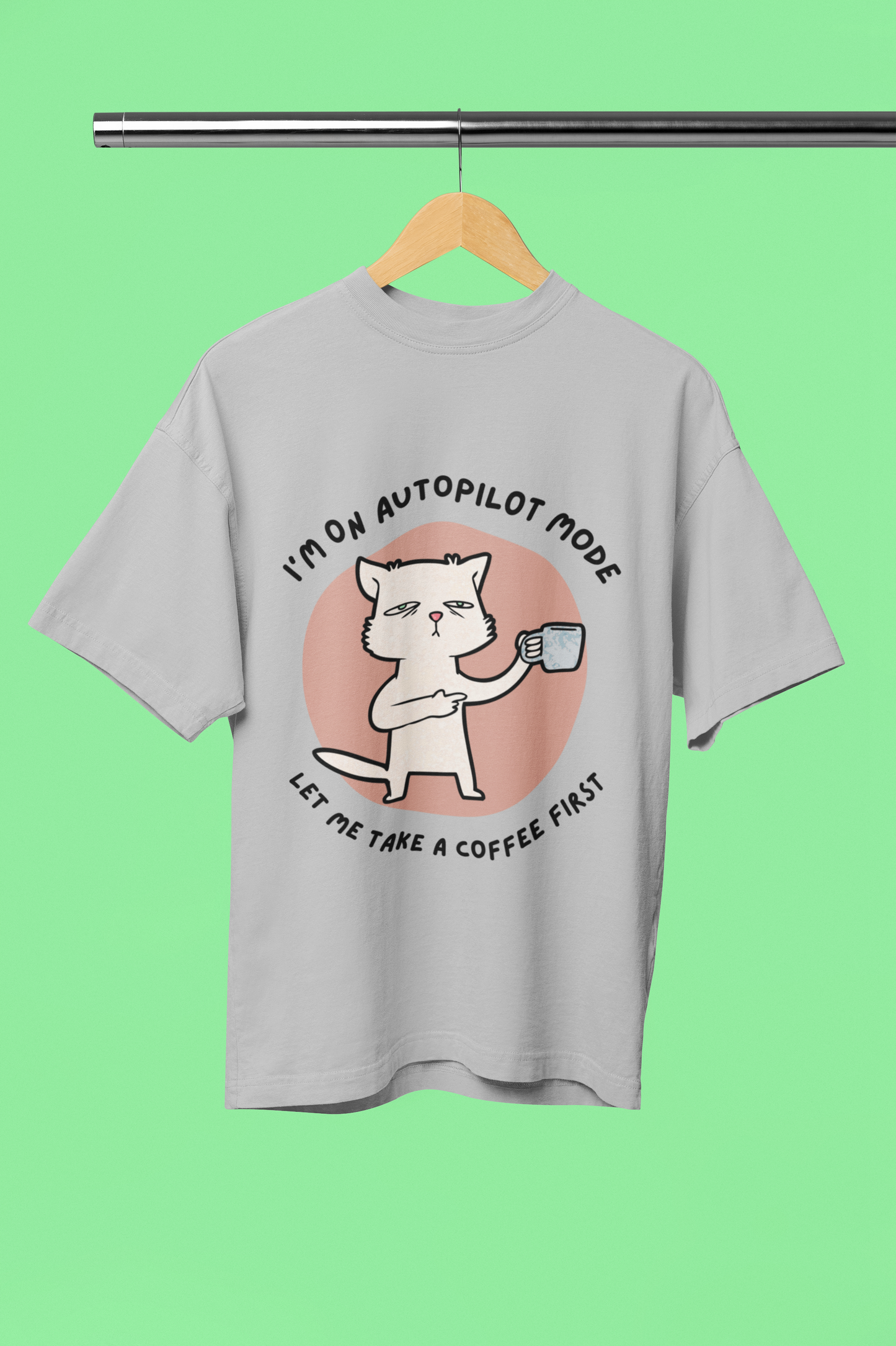 Women's Coffee First Standard Oversized T-shirt