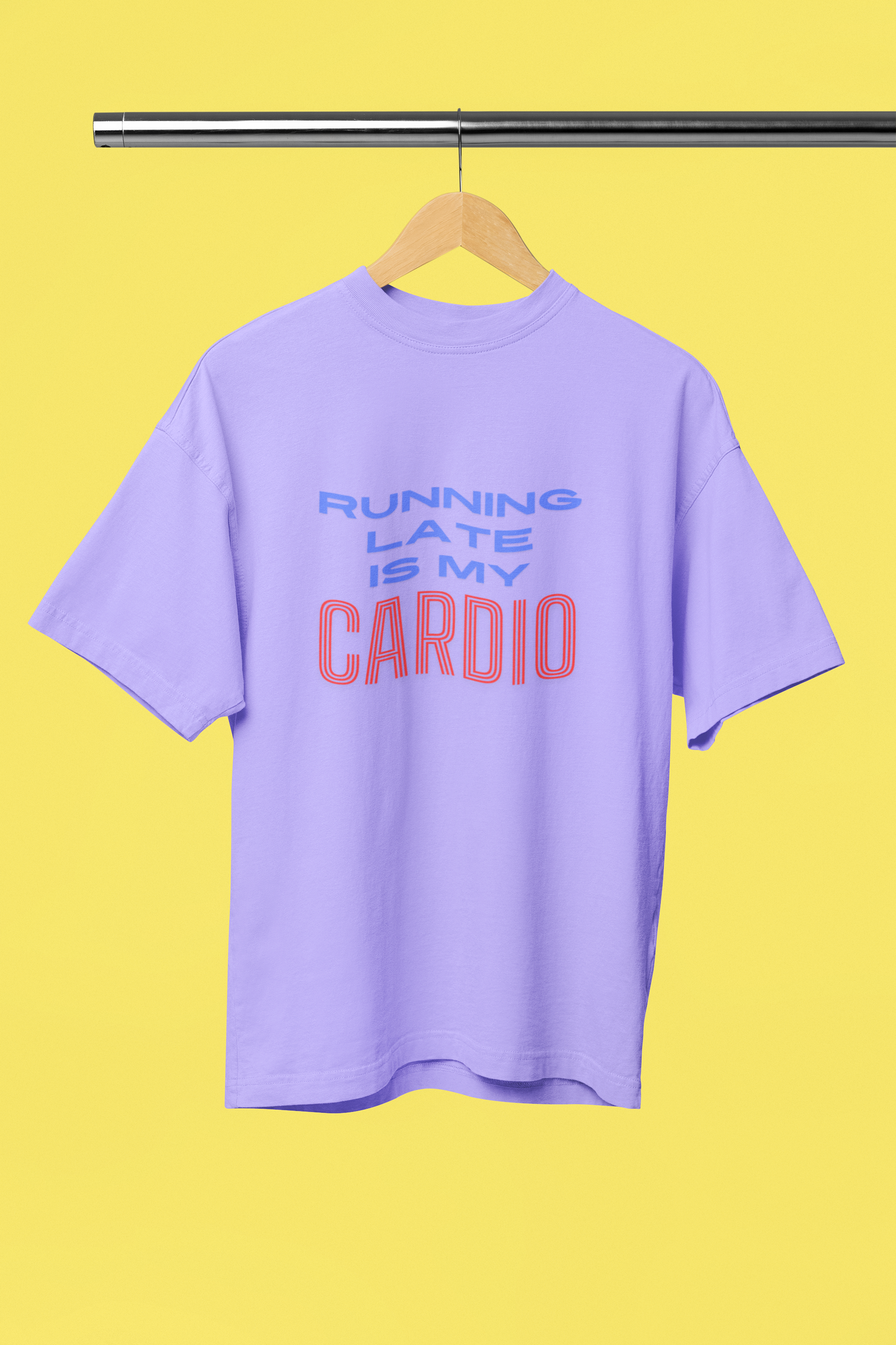 CARDIO classic oversized UNISEX premium pure cotton T-shirt