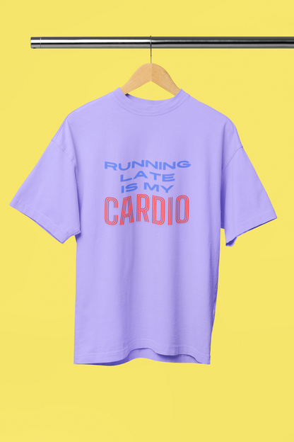 CARDIO classic oversized UNISEX premium pure cotton T-shirt