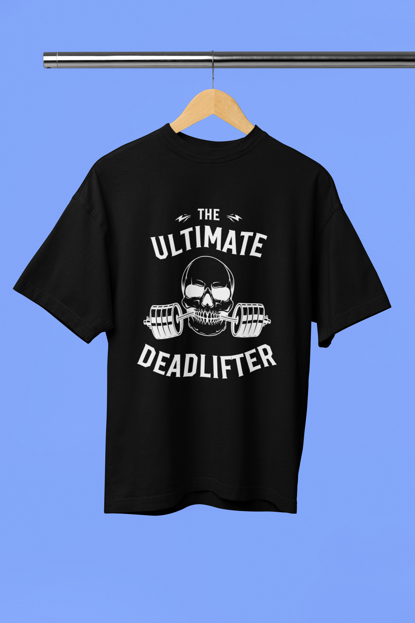 DEADLIFTER classic oversized UNISEX premium pure cotton T-shirt