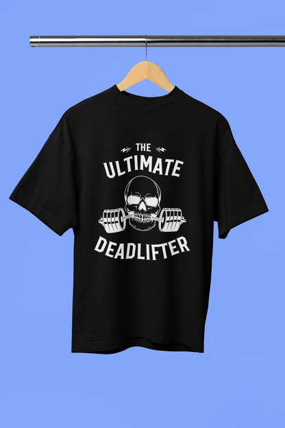 DEADLIFTER classic oversized UNISEX premium pure cotton T-shirt