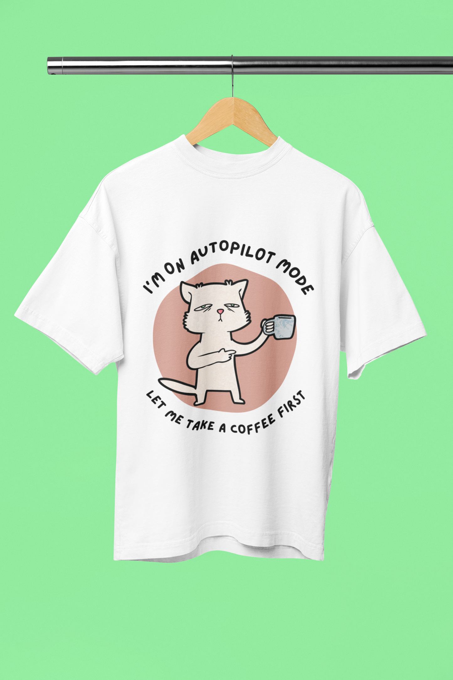 Women's Coffee First Standard Oversized T-shirt