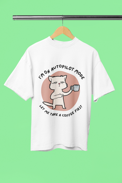 Women's Coffee First Standard Oversized T-shirt