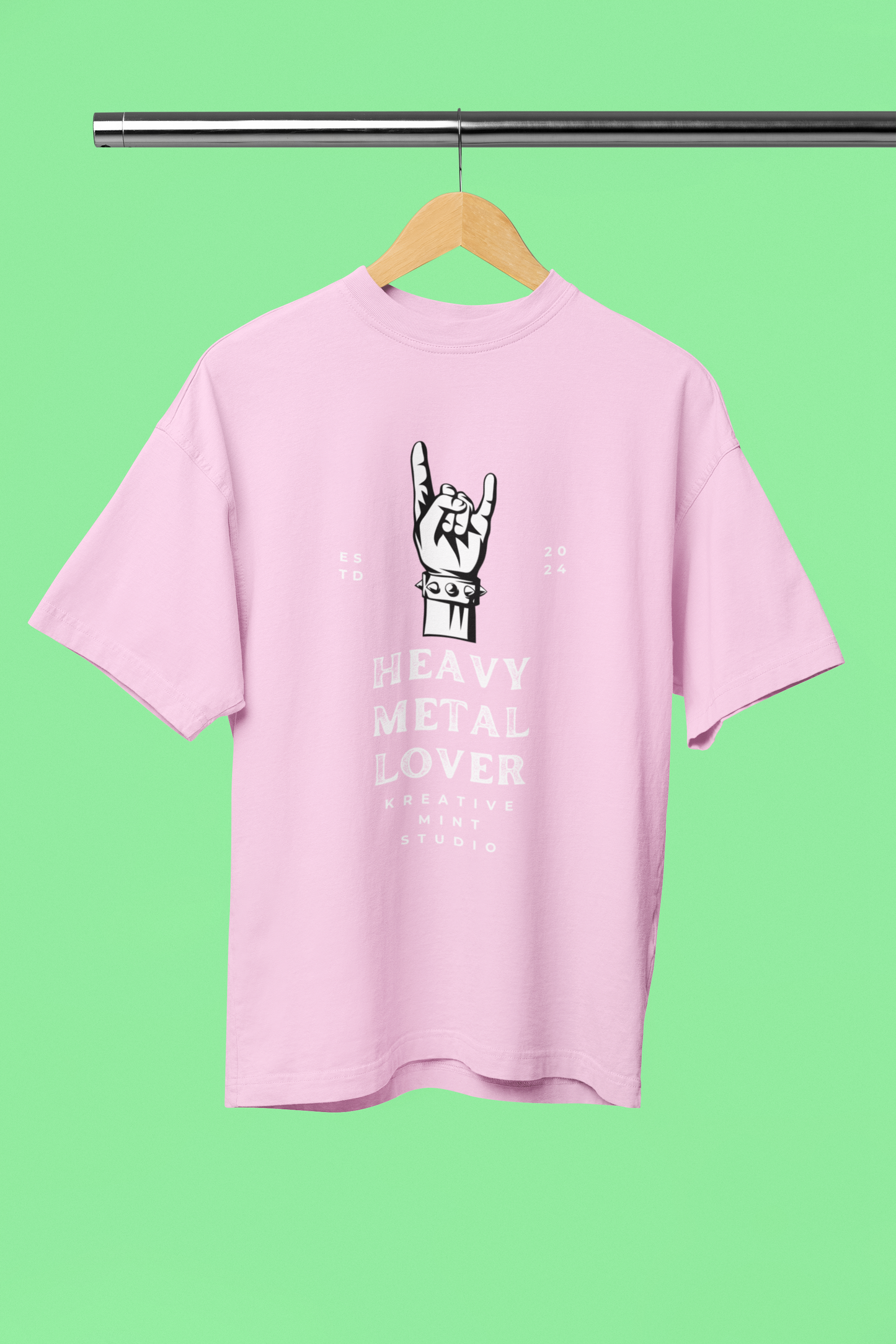 Women's Heavy Metal Standard Oversized T-shirt