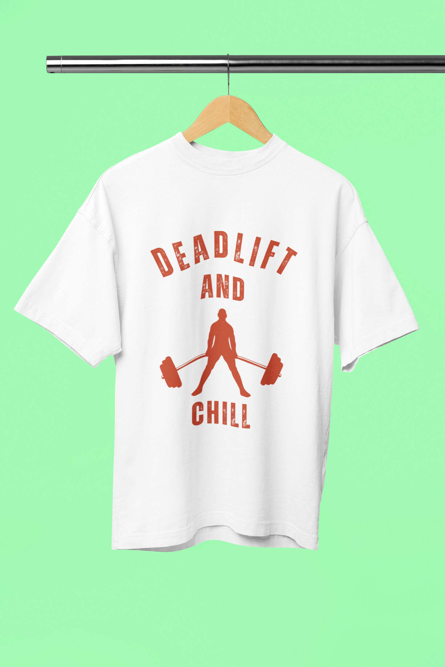 DEADLIFTS classic oversized UNISEX premium pure cotton T-shirt