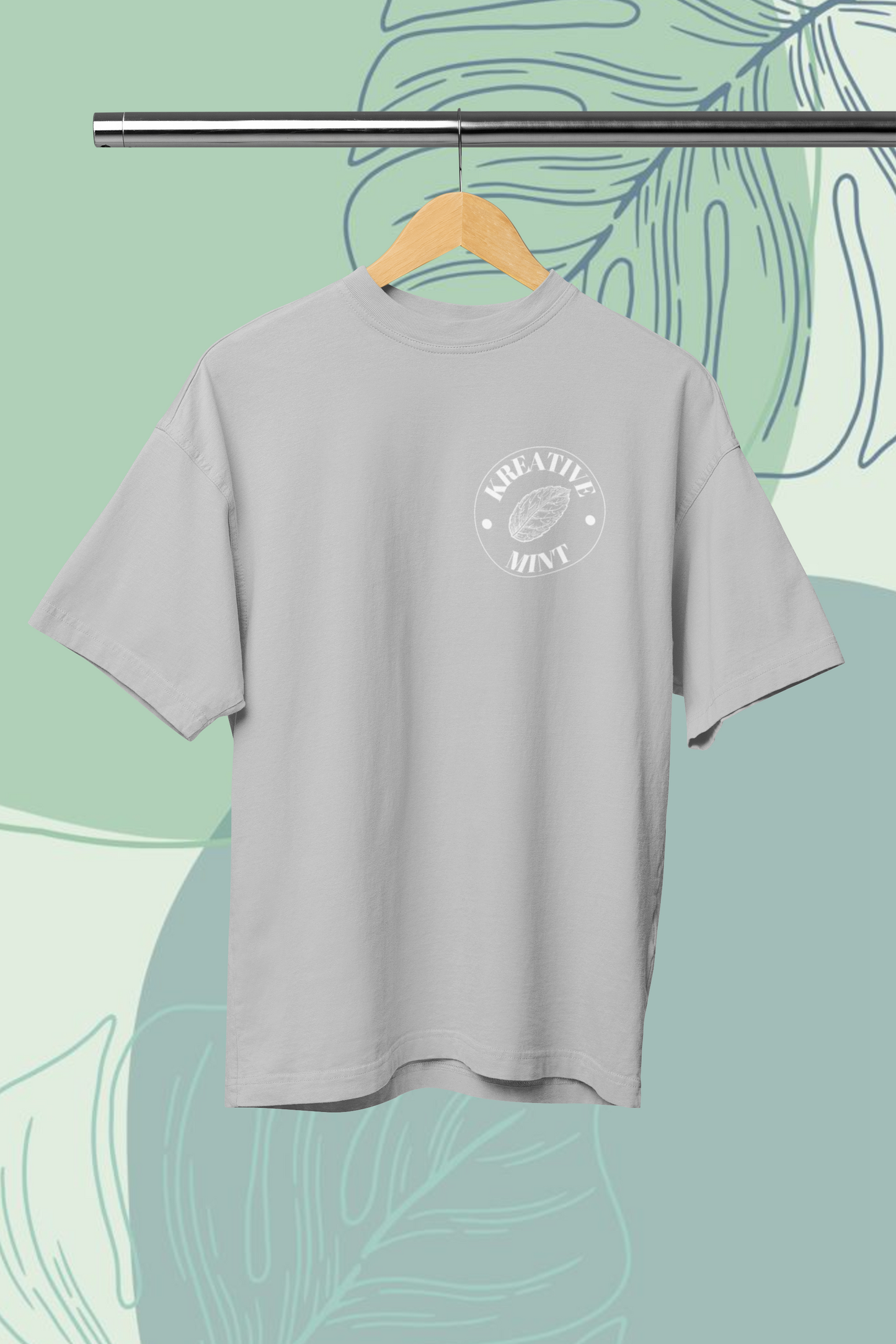 Women's KM Leaf Standard Oversized T-shirt
