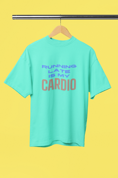 CARDIO classic oversized UNISEX premium pure cotton T-shirt