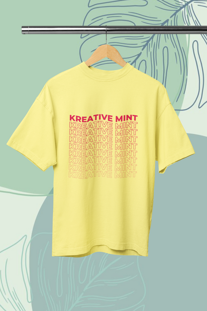 Women's KM Multiple Standard Oversized T-shirt