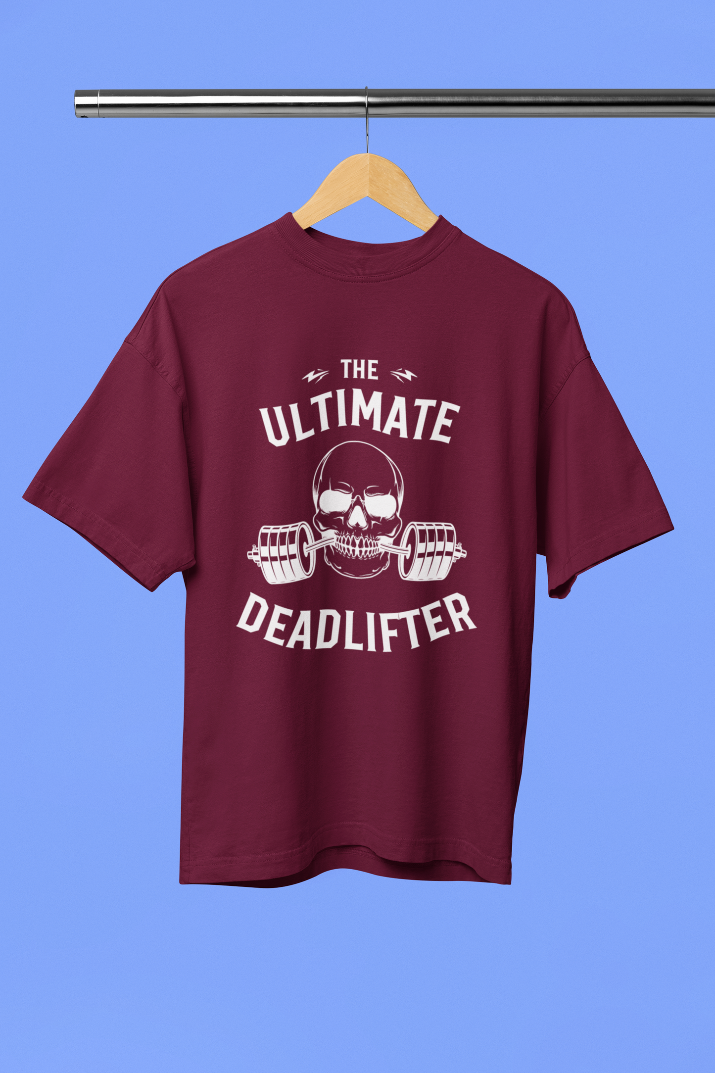 DEADLIFTER classic oversized UNISEX premium pure cotton T-shirt