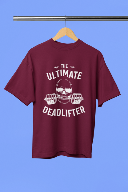 DEADLIFTER classic oversized UNISEX premium pure cotton T-shirt