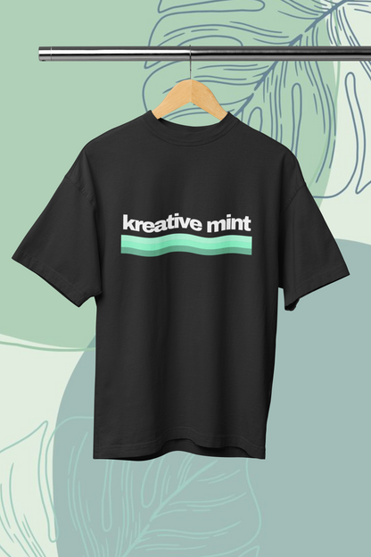 Women's KM Lined Standard Oversized T-shirt