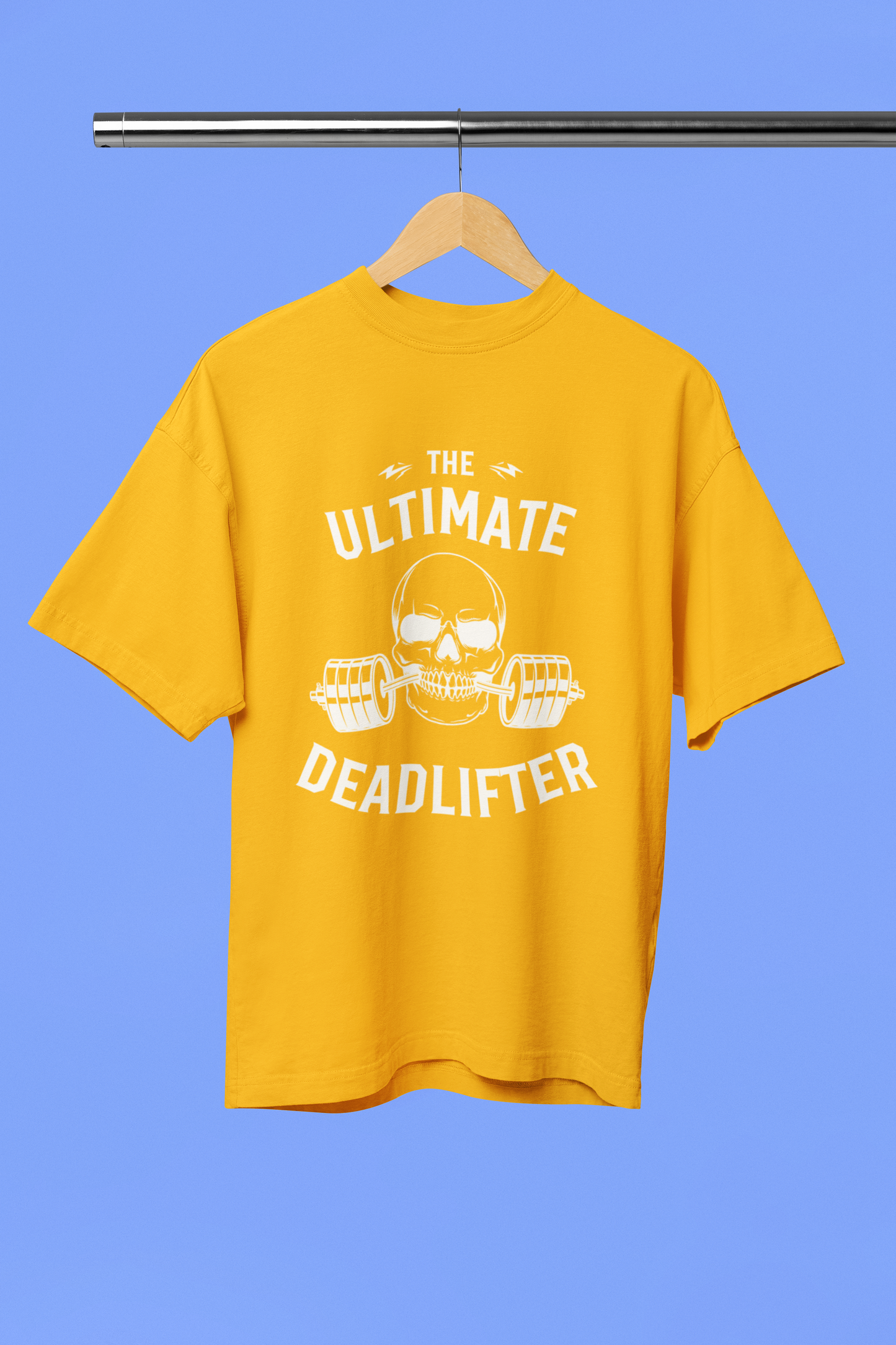 DEADLIFTER classic oversized UNISEX premium pure cotton T-shirt