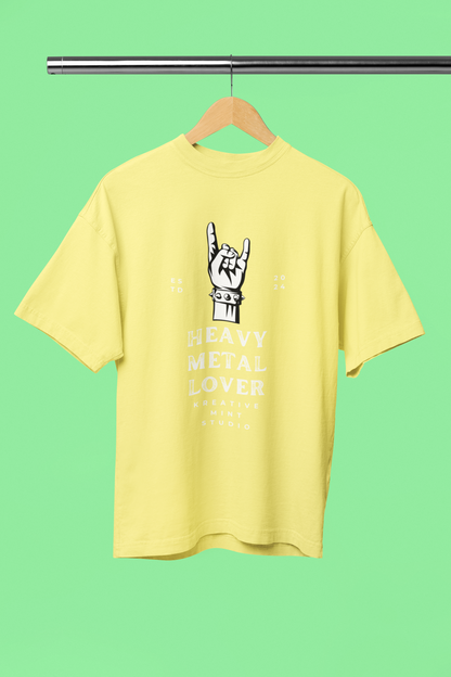 Women's Heavy Metal Standard Oversized T-shirt