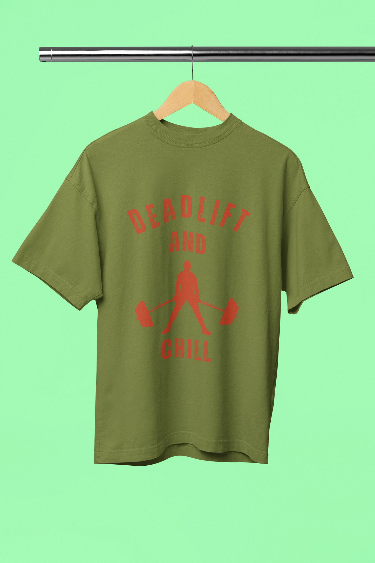 DEADLIFTS classic oversized UNISEX premium pure cotton T-shirt