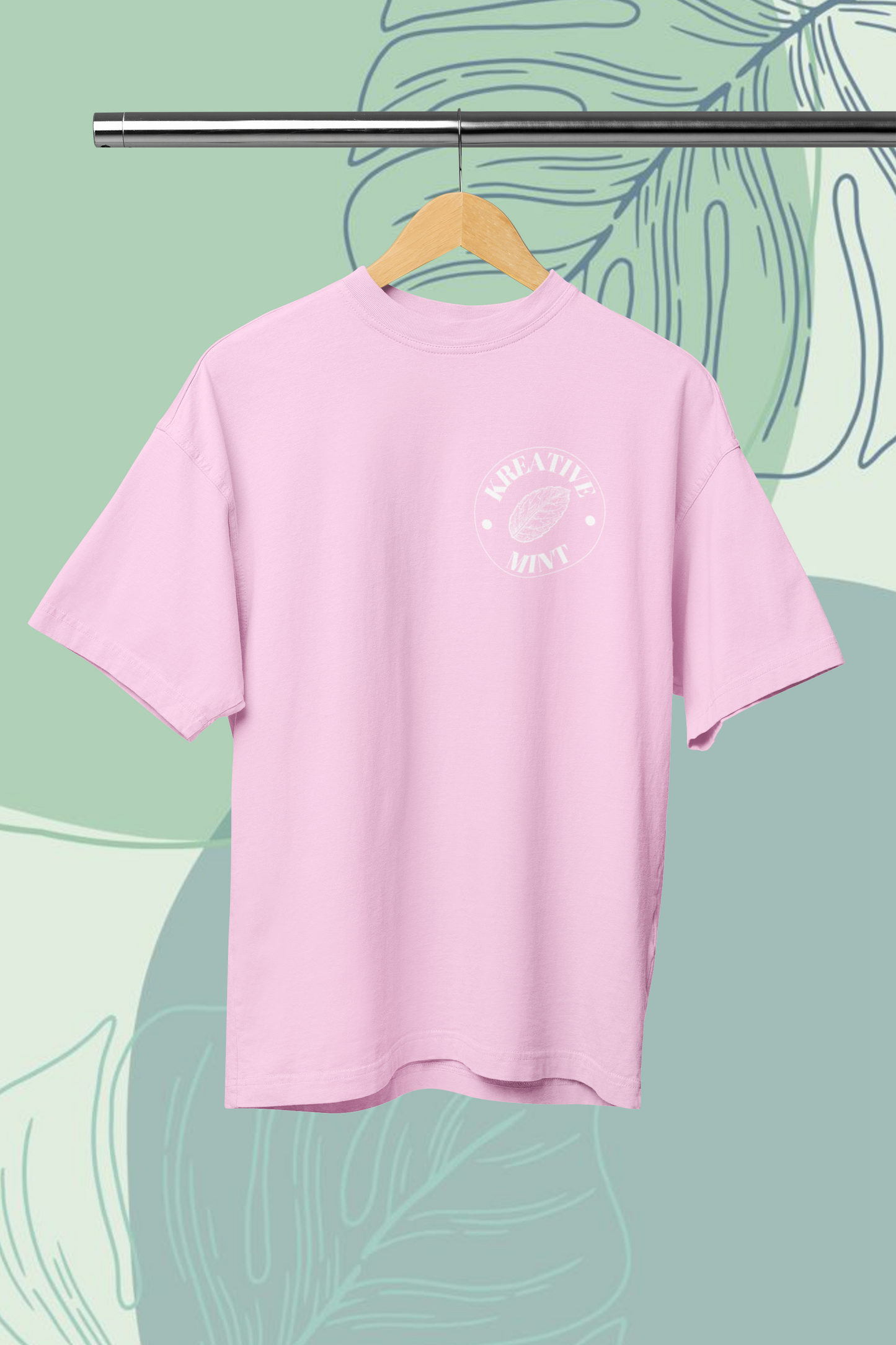 Women's KM Leaf Standard Oversized T-shirt