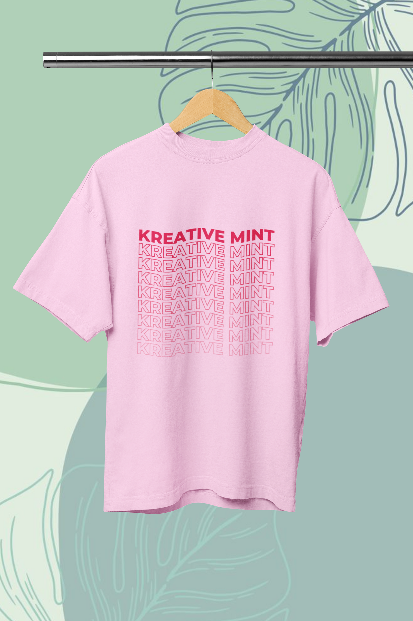 Women's KM Multiple Standard Oversized T-shirt