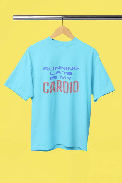 CARDIO classic oversized UNISEX premium pure cotton T-shirt