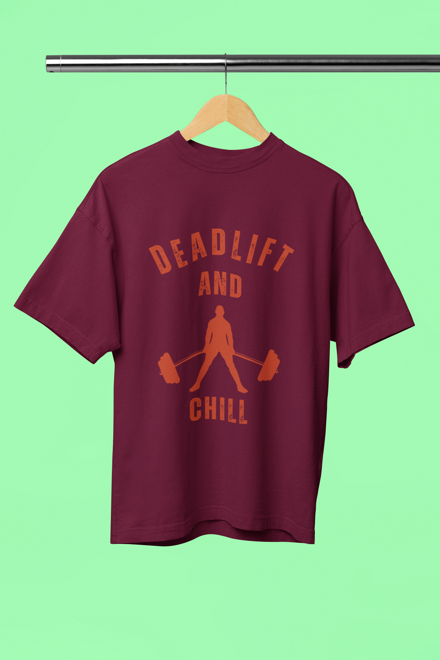 DEADLIFTS classic oversized UNISEX premium pure cotton T-shirt