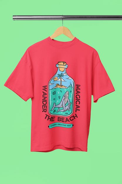 MAGICAL classic oversized UNISEX premium pure cotton T-shirt