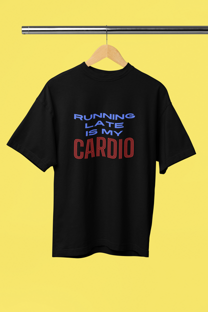 CARDIO classic oversized UNISEX premium pure cotton T-shirt