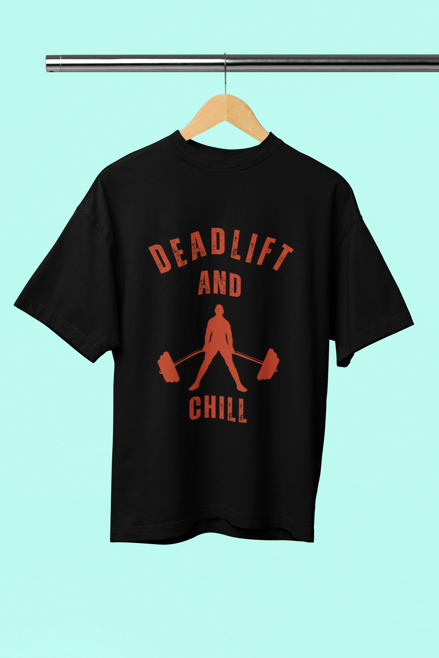 DEADLIFTS classic oversized UNISEX premium pure cotton T-shirt