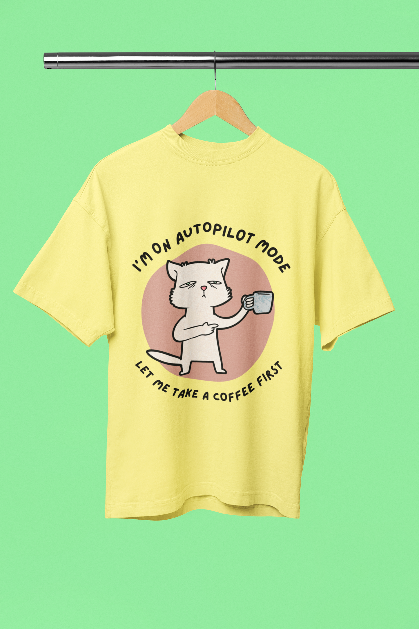 Women's Coffee First Standard Oversized T-shirt