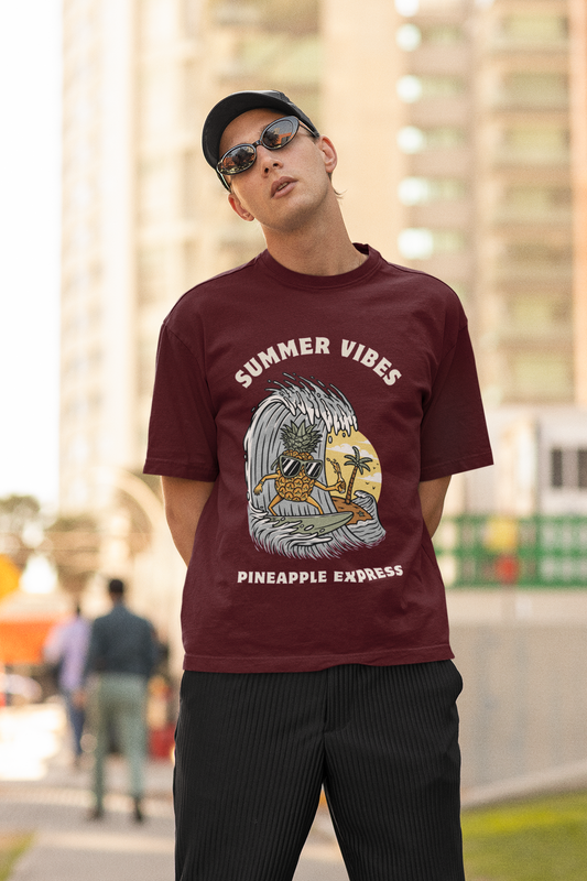 PINEAPPLE classic oversized UNISEX premium pure cotton T-shirt