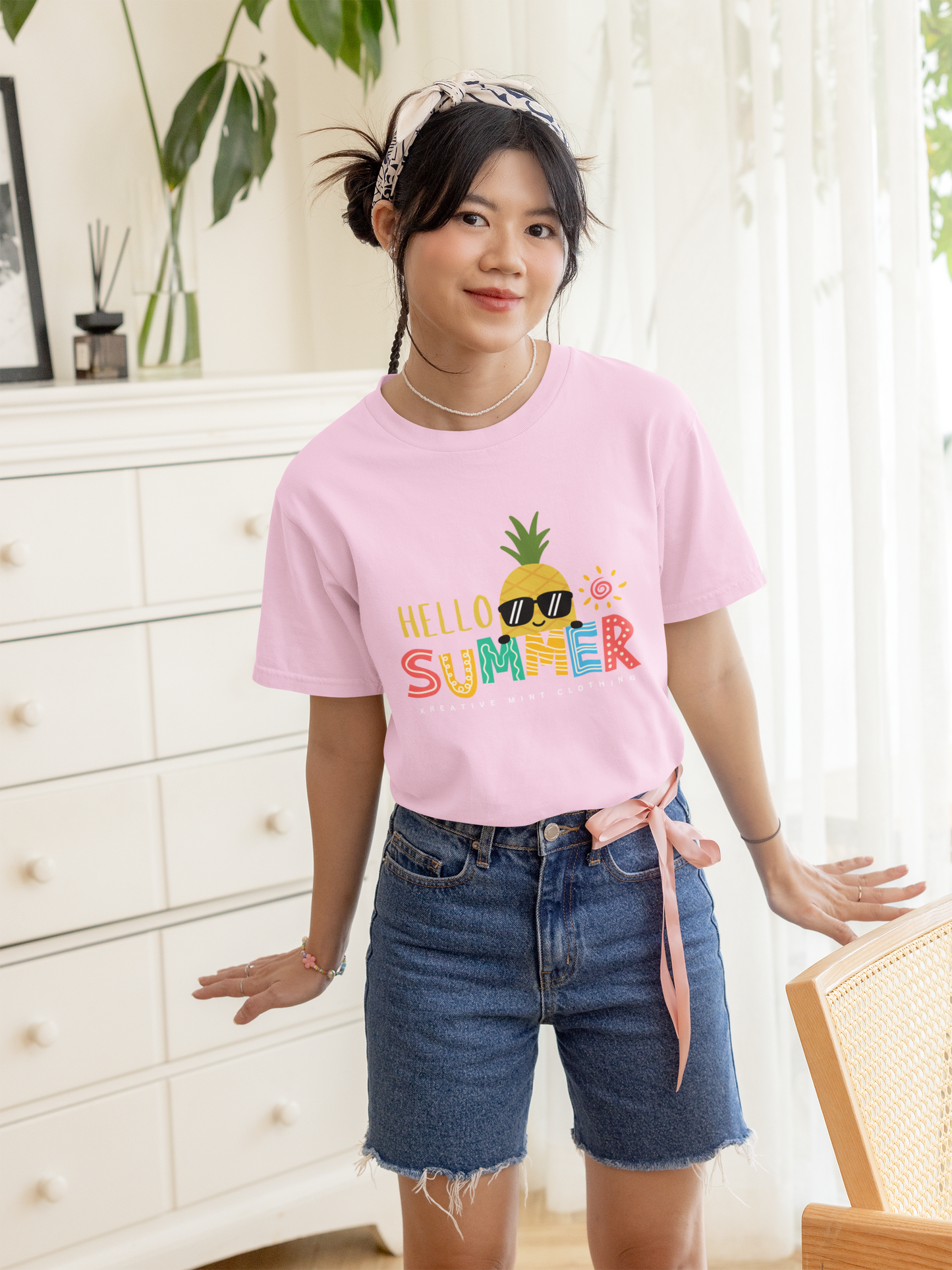 SUMMER standard oversized UNISEX premium pure cotton T-shirt