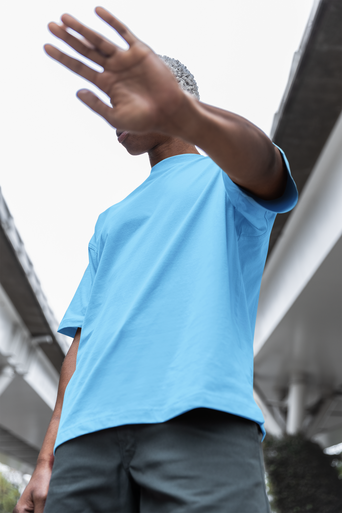 Men's Solid Classic Oversized T-shirt