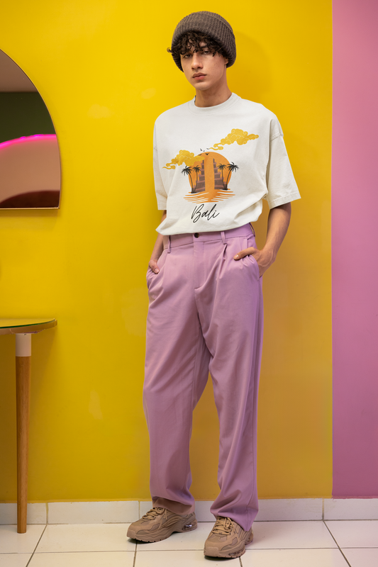 BALI standard oversized UNISEX premium pure cotton T-shirt
