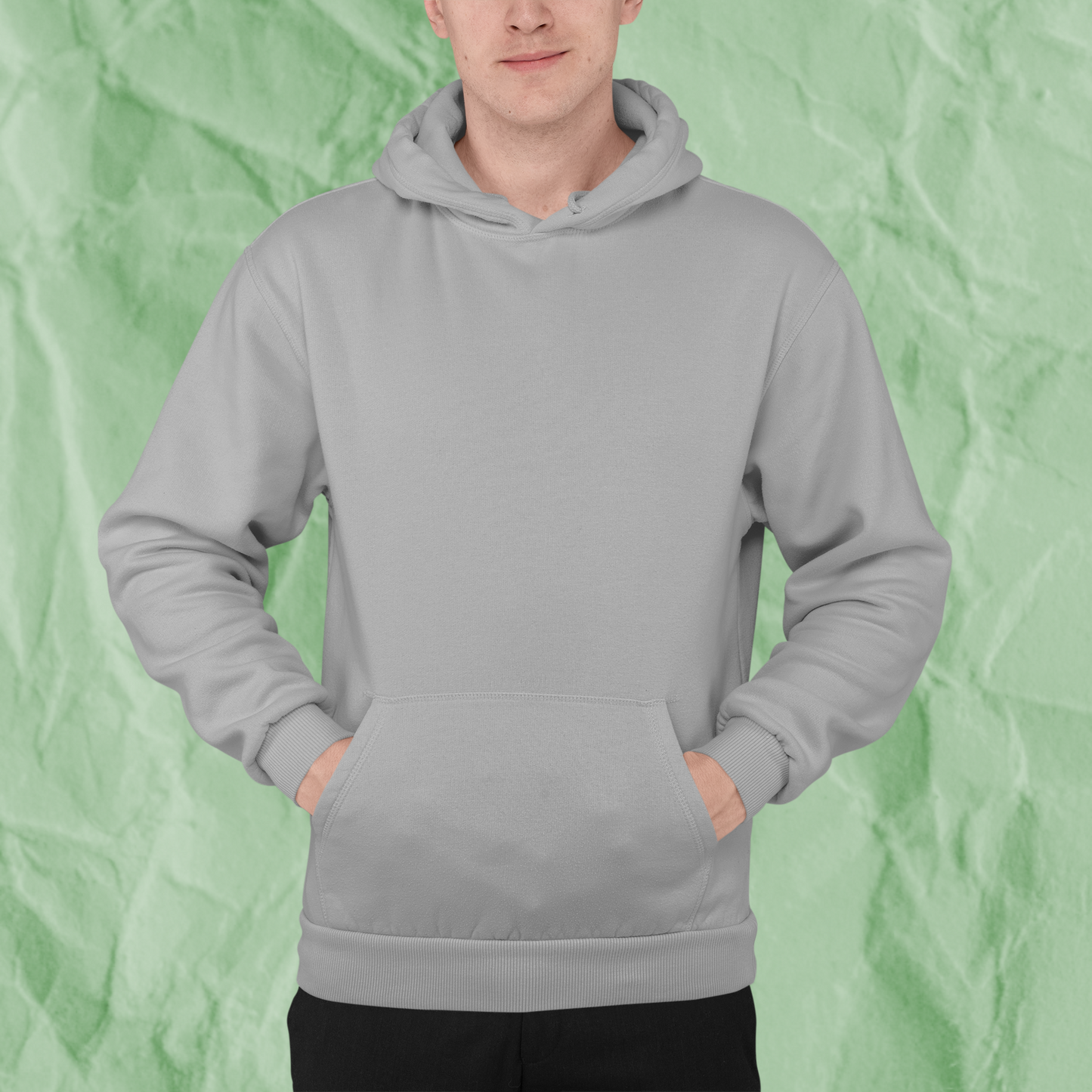 Men's Solid Classic Hoodie