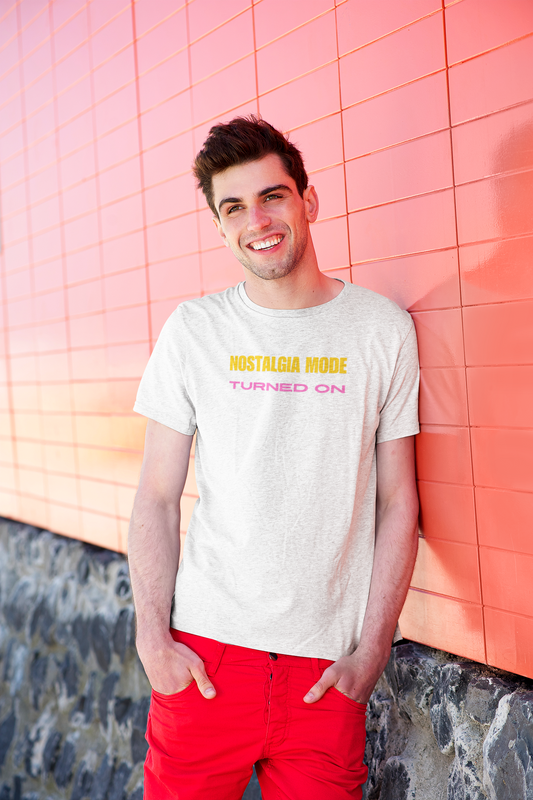 NOSTALGIA premium pure cotton T-shirt for men