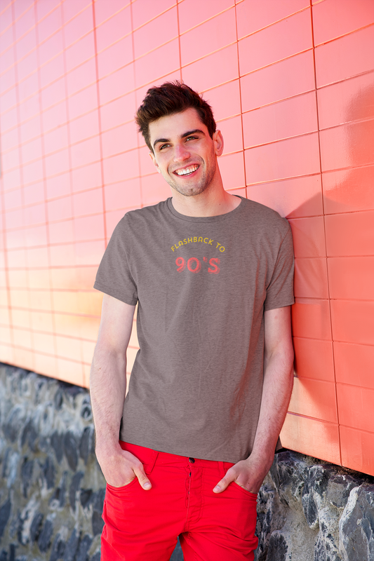 FLASHBACK premium pure cotton T-shirt for men