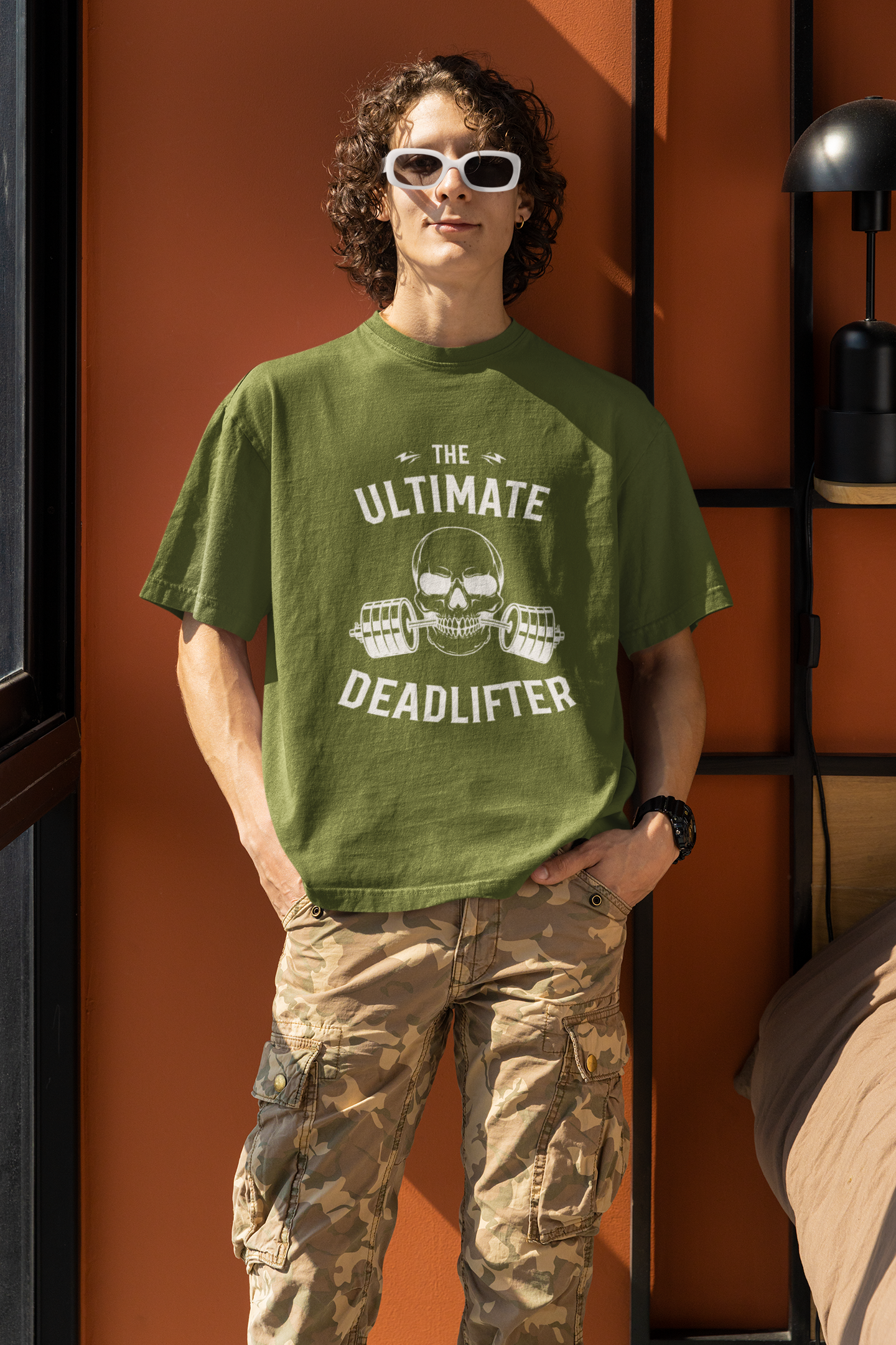 DEADLIFTER classic oversized UNISEX premium pure cotton T-shirt