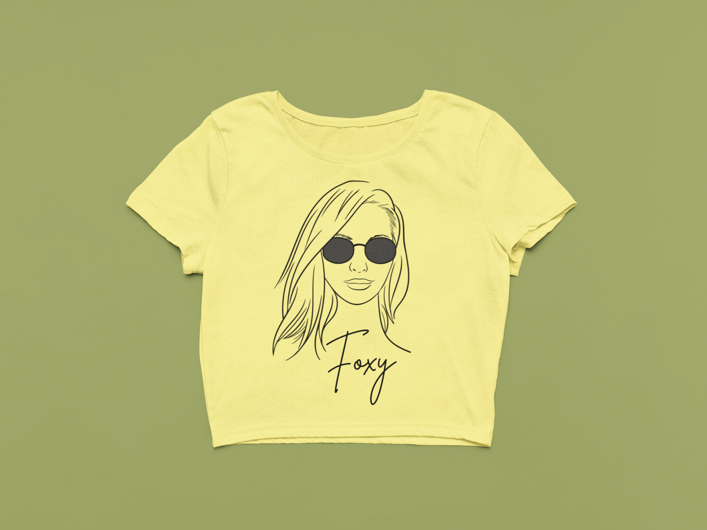 Women's Foxy Crop Top