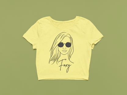 Women's Foxy Crop Top