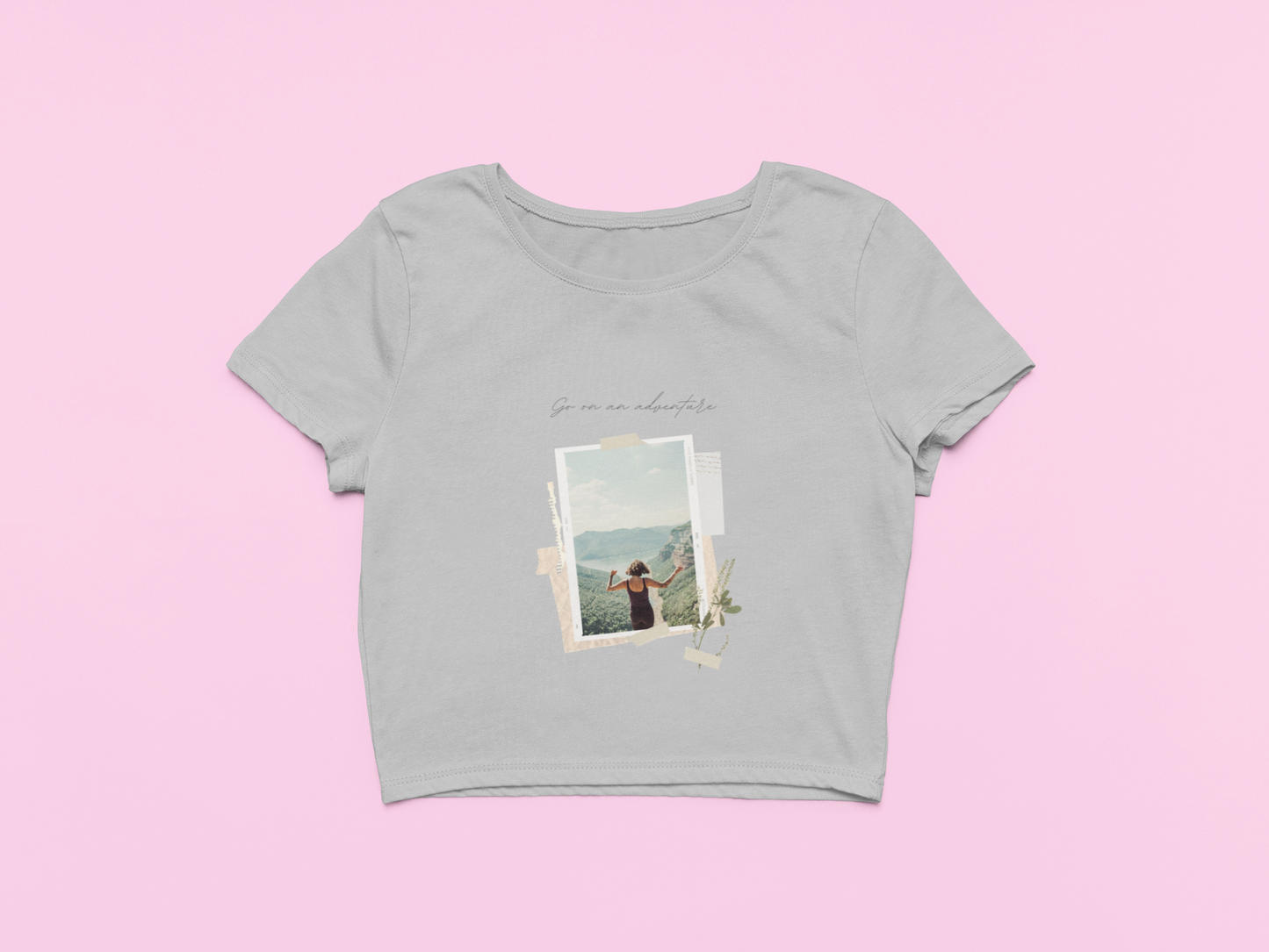 Women's Polaroid Crop Top
