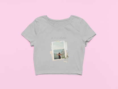 Women's Polaroid Crop Top