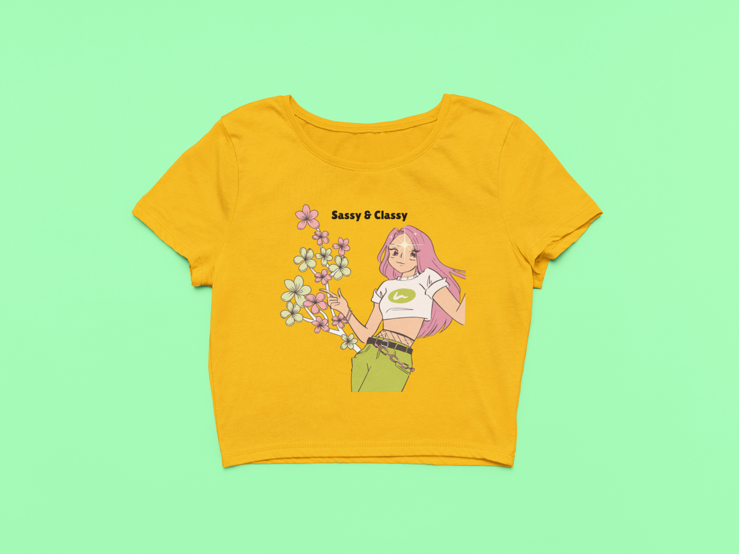 Women's Sassy Crop Top