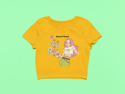 Women's Sassy Crop Top