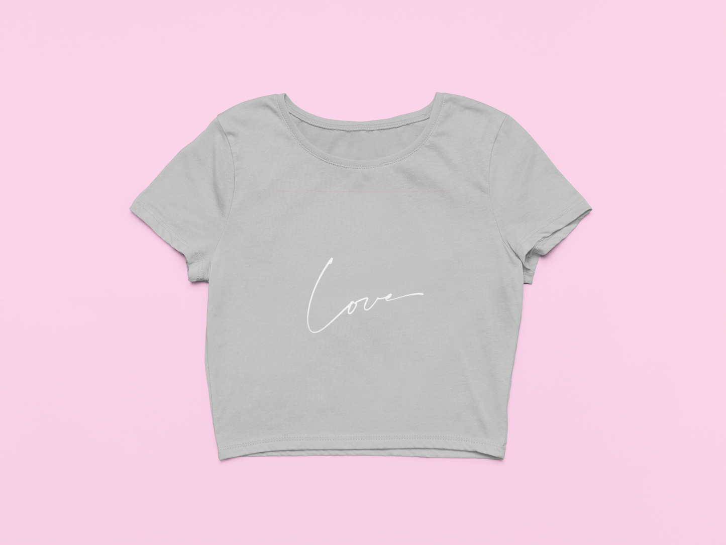 Women's Love Crop Top