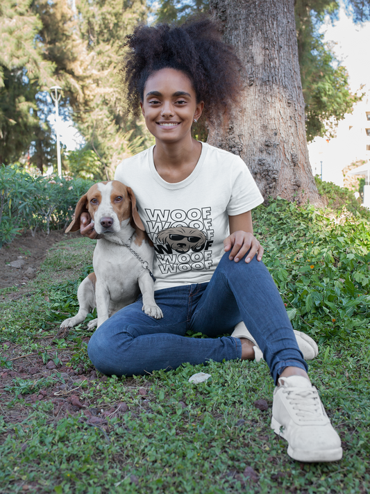 WOOF WOOF premium pure cotton T-shirt for women