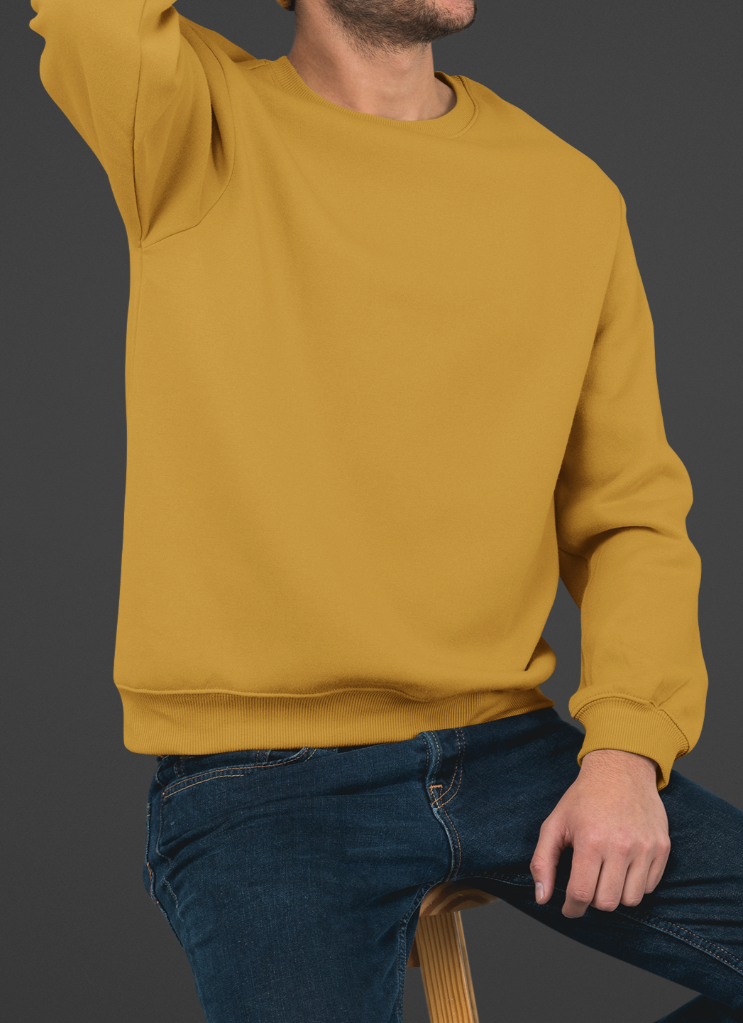 Men's Solid Sweatshirt