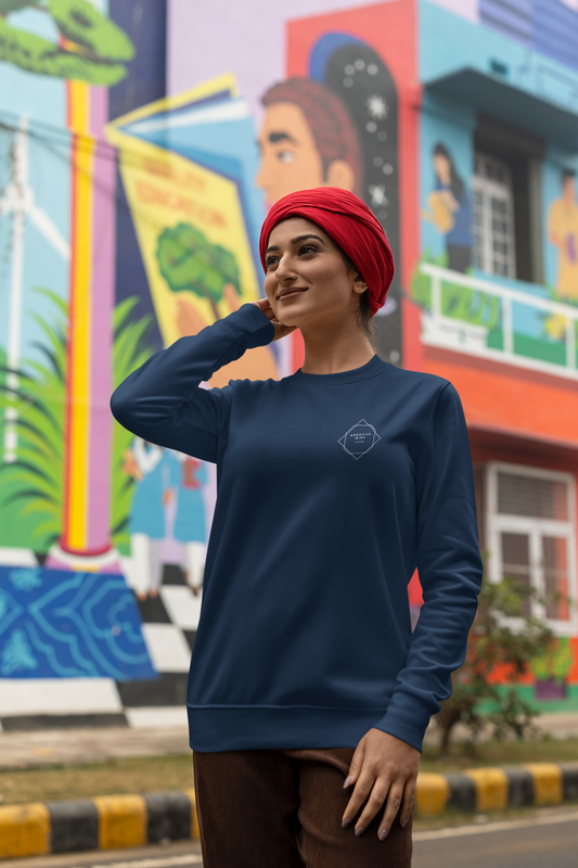 DARK SOLID unisex premium pure cotton sweatshirt