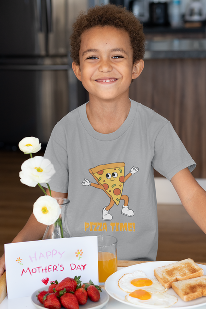 PIZZA premium pure cotton boy T-shirt
